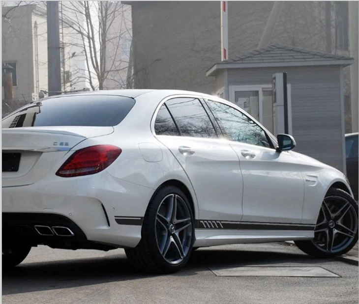Benz C Class Body Stripe Decal Stickers