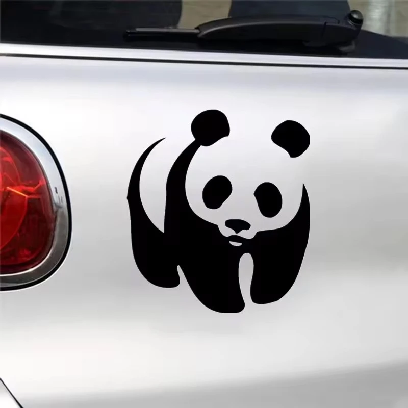 Panda Sticker Car Body