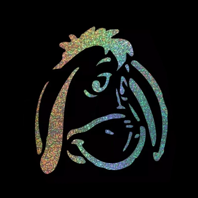 Disney Cartoon Eeyore Sticker