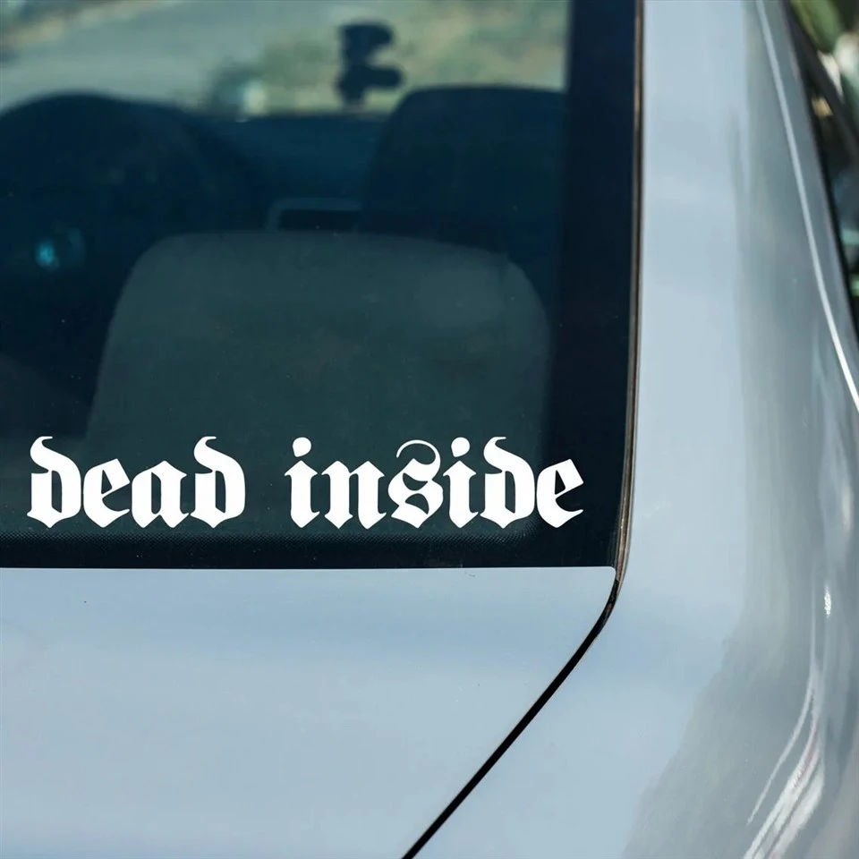 Dead Inside Unique Design Auto Decoration high quality