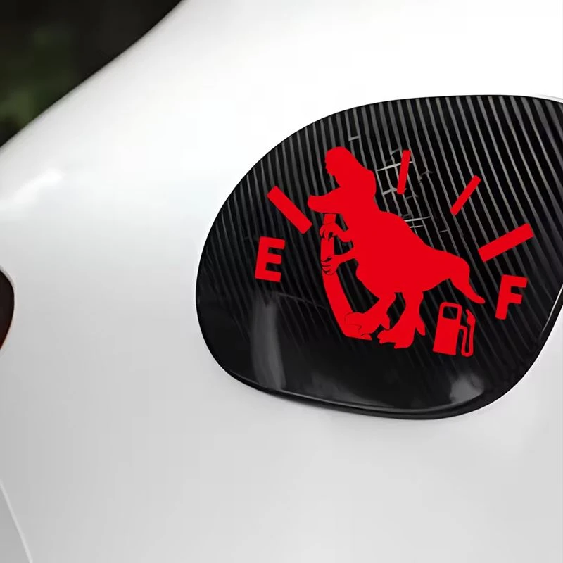 Dinosaur Petrol Fuel Cap Sticker