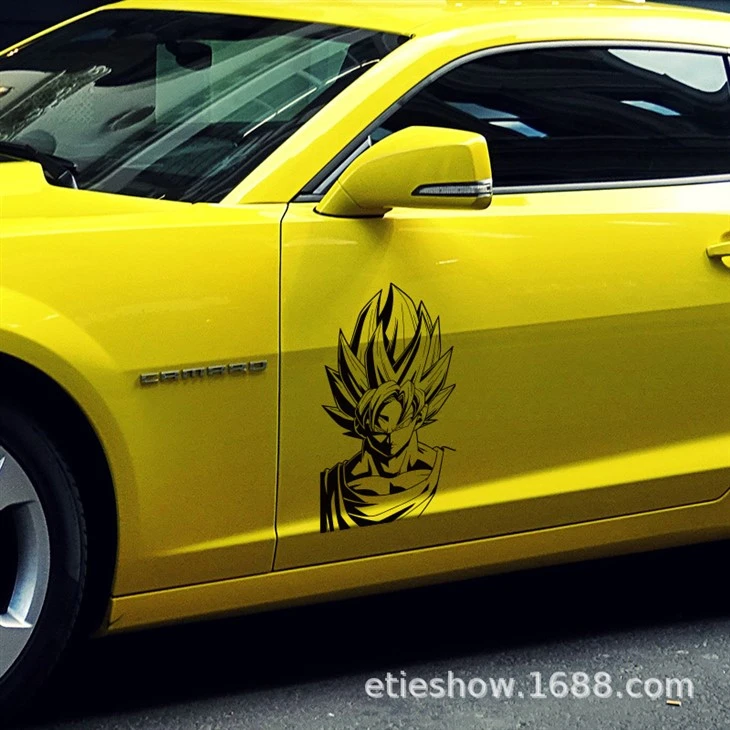 dragon ball car decal