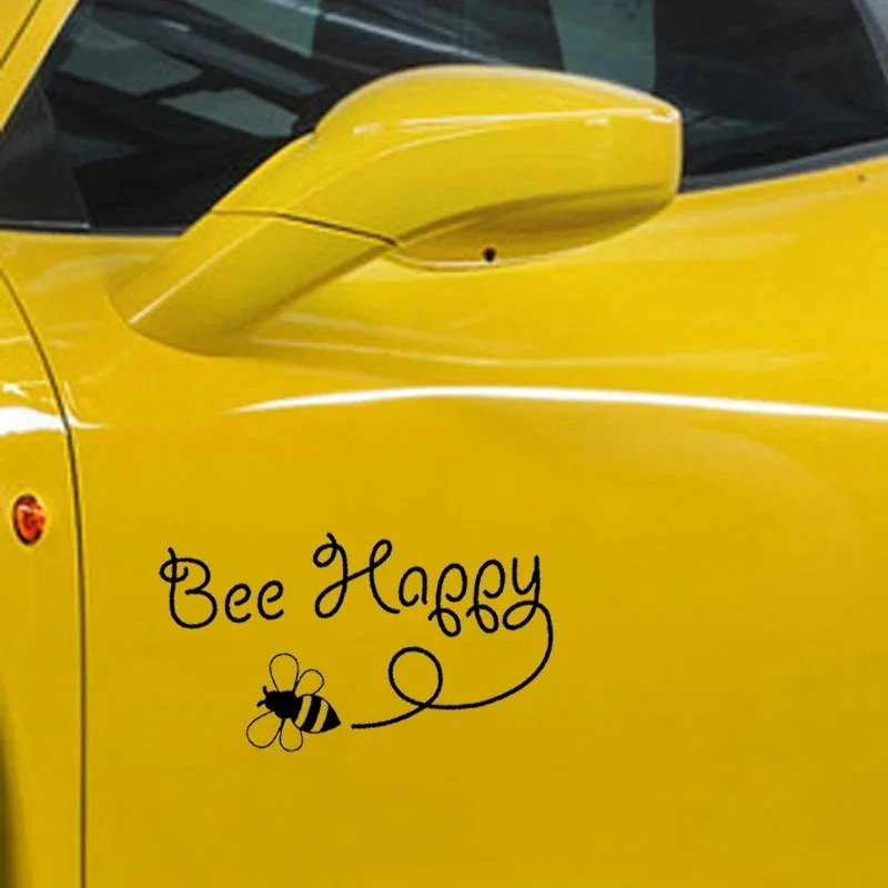 ETIE Bee Happy Design Art Car Sticker factory