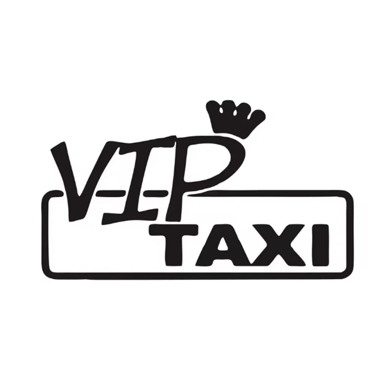 Vip Taxi Decal Sticker