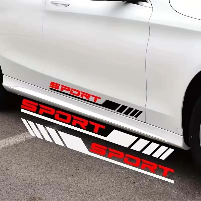 Stylish Sport Diagonal Stripe Stickers
