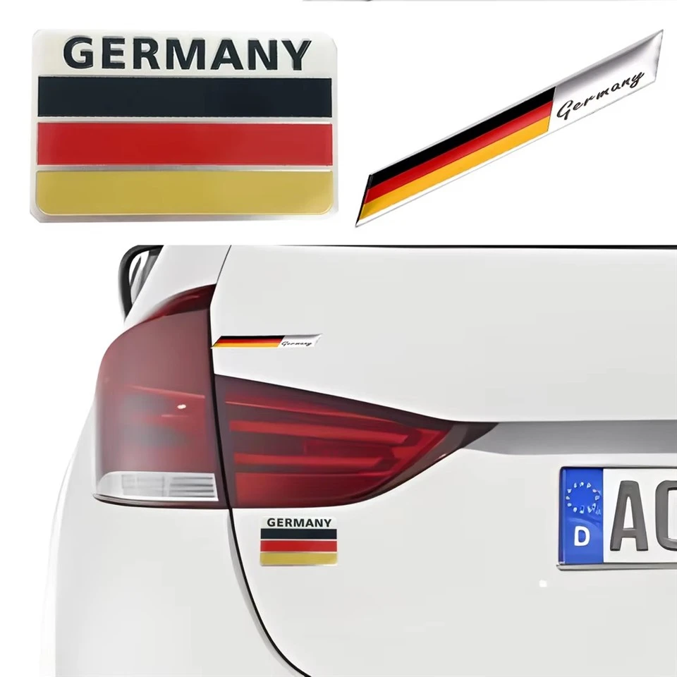 Aluminium Auto Car Emblem Germany