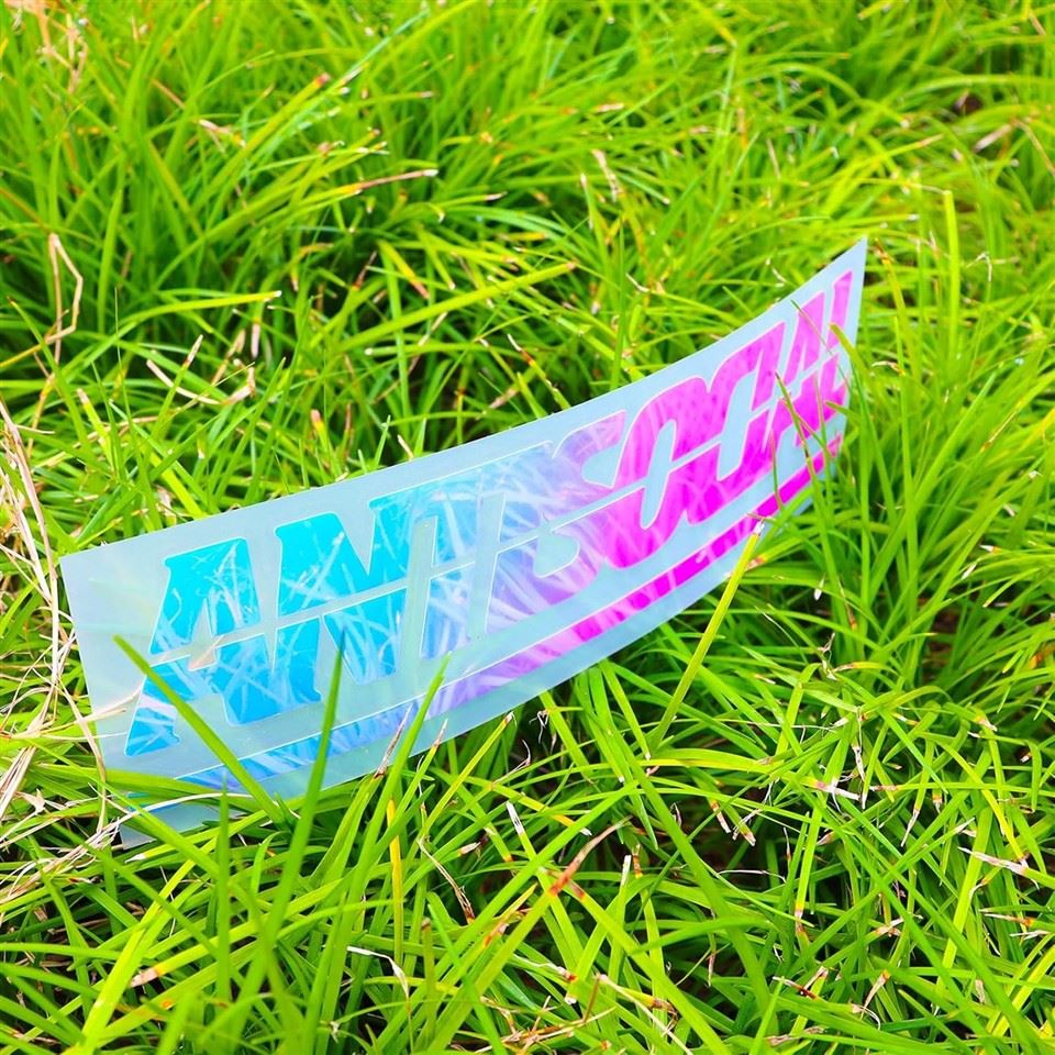 Stickers Antisocial Letters Reflective