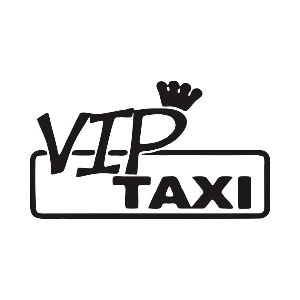 VIP TAXI VINYL DECAL CAR TRUCK WINDOW