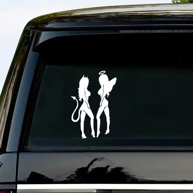 Sexiness Angels Demons Beauties Sticker