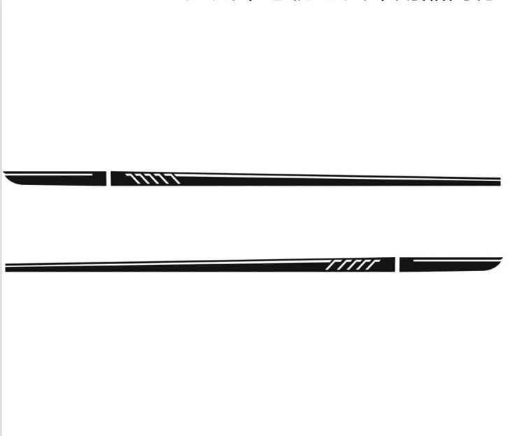 Benz C Series Body Stripe Sticker