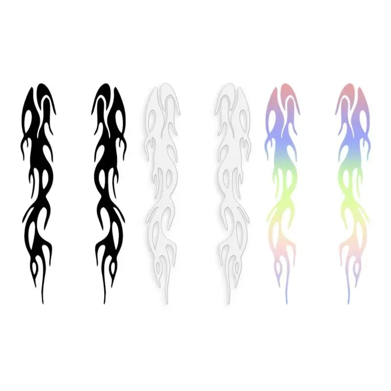 Flame Sticker Waterproof Motorcycle Decal