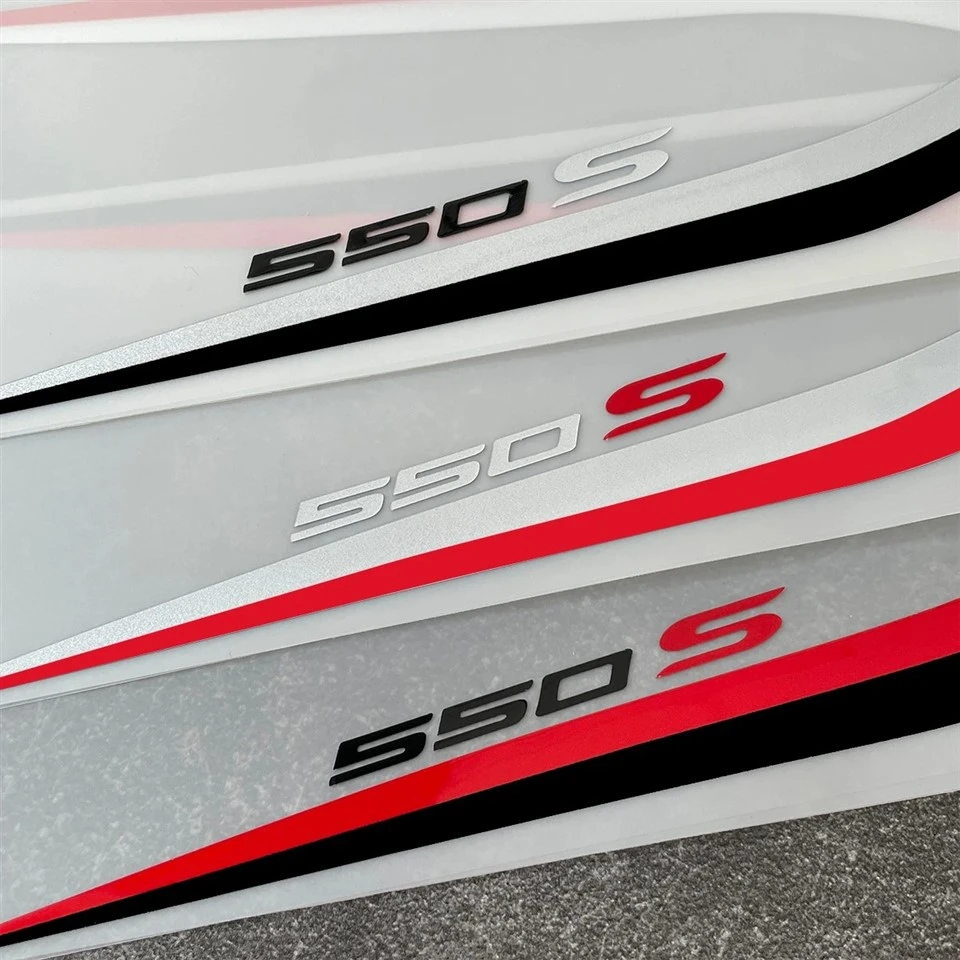 QJMOTOR 550s Motorcycle Stickers