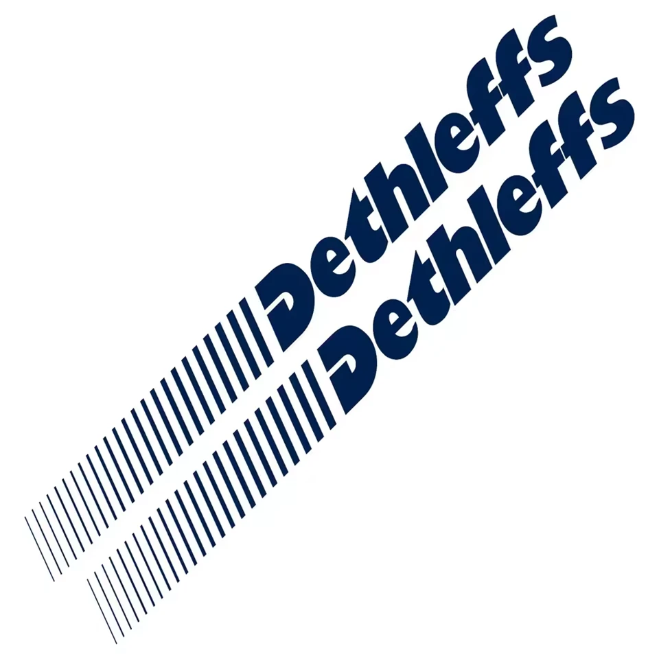 Dethleffs 97.2x9cm Decal Stickers