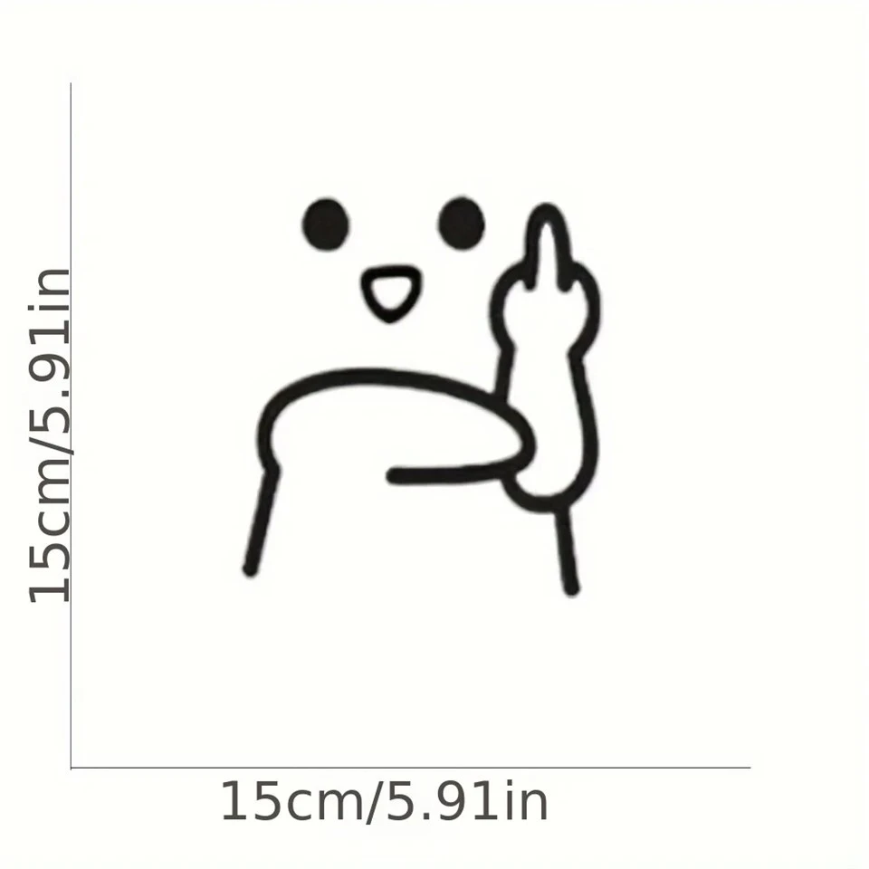 Fun And Cute Line Emoji Sticker