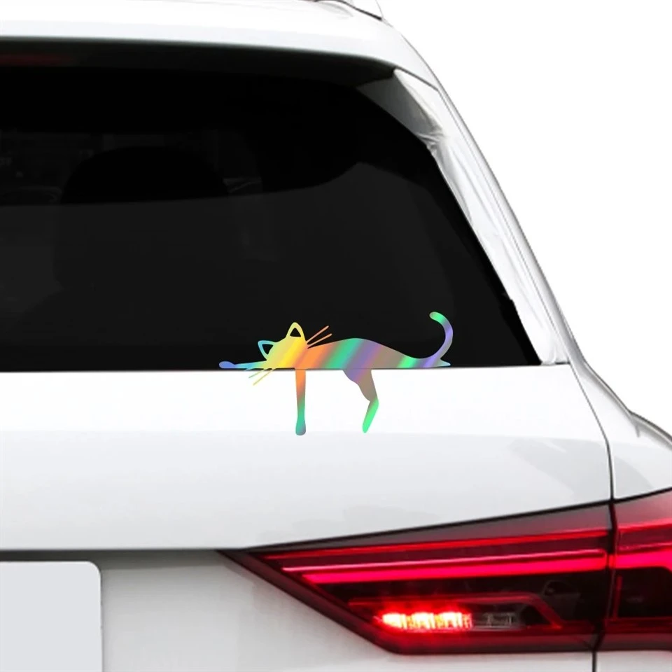 Funny Cat Stickers Vinyl Decal Decoration suppliers