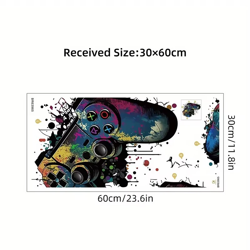 Game Mechanical Wall Stickers