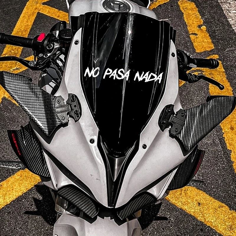 NO PASA NADA Motorcycle Stickers Waterproof suppliers