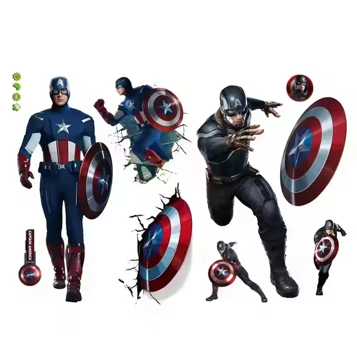 Wall Stickers For Kids Room American Cartoon