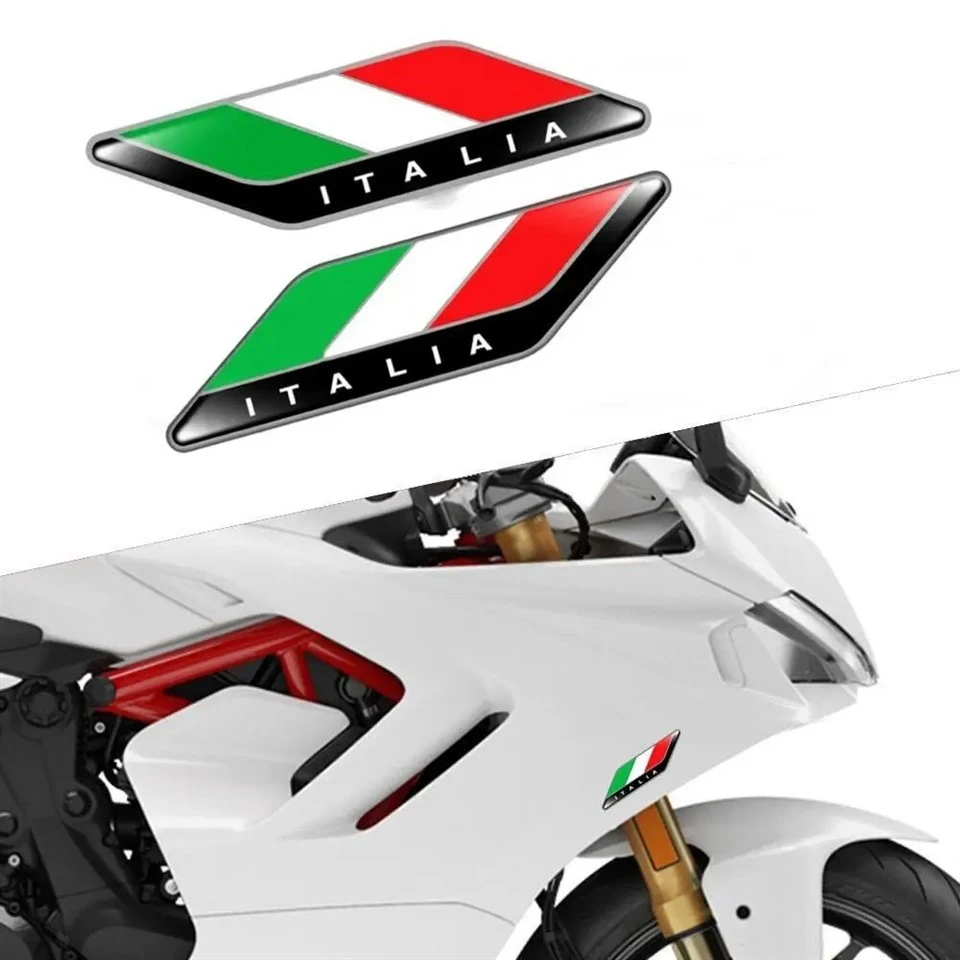 ITALY Tricolor Flag Emblem Badge 3D factory