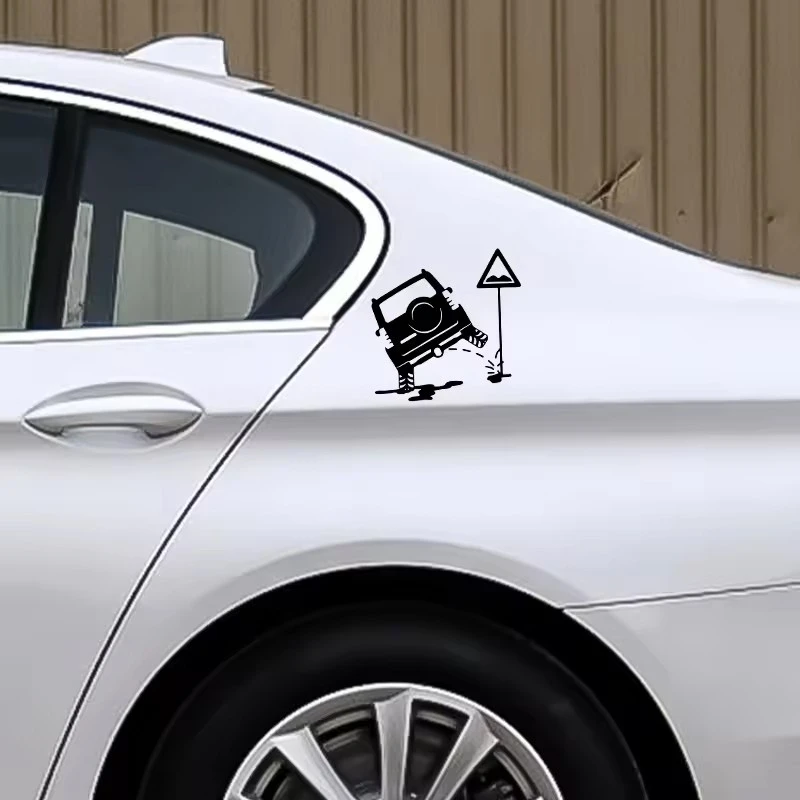 Jeep Is Peeing Auto Car Stickers