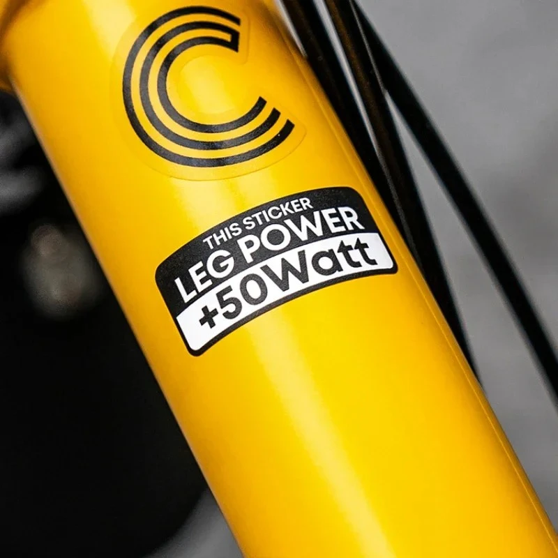 LEG POWER Watt Bicycle Frame Stickers