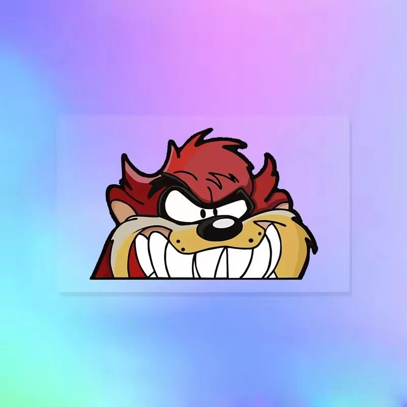 Monster Of Tasmanian Car Sticker