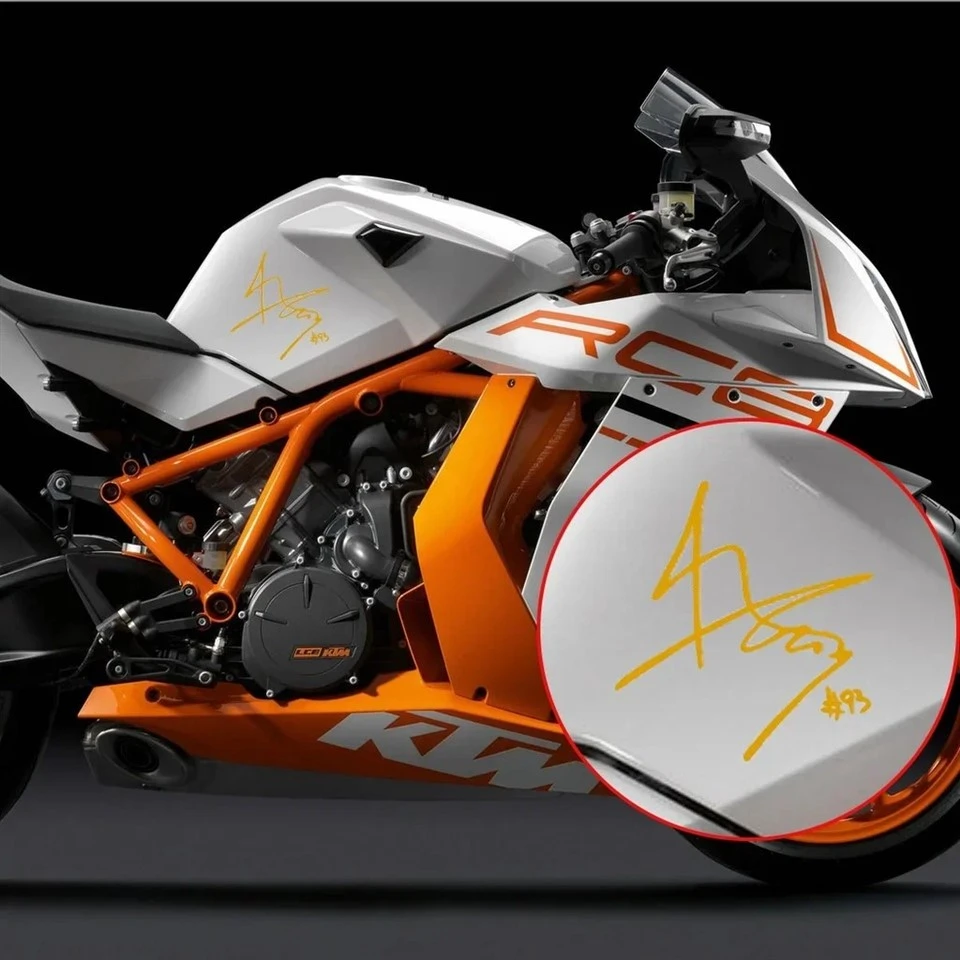 MOTO GP Racer #93 Signature Stickers best