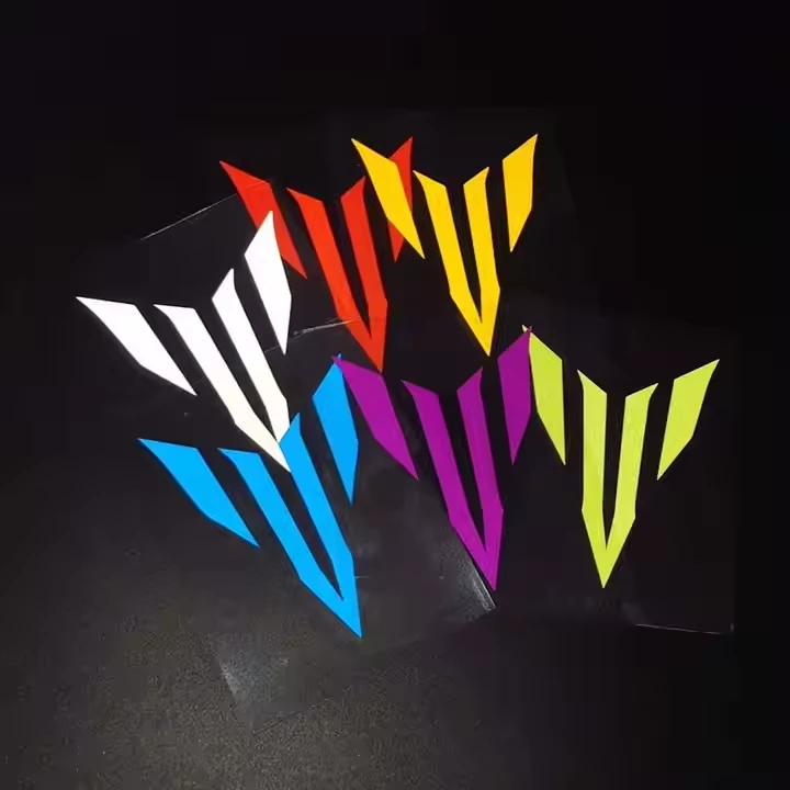 Motorcycle Stickers Waterproof Reflective Helmet Decal