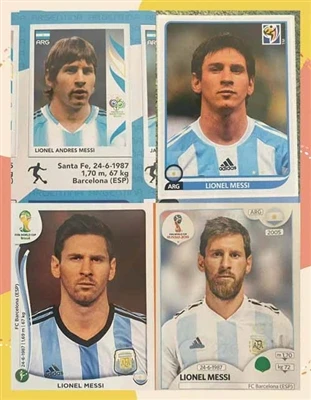 The Most Famous Football Player Sticker Brand-panini