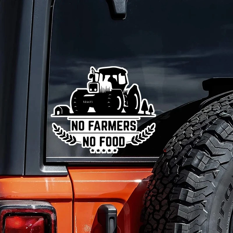 No Farmers No Food Bumper Sticker best