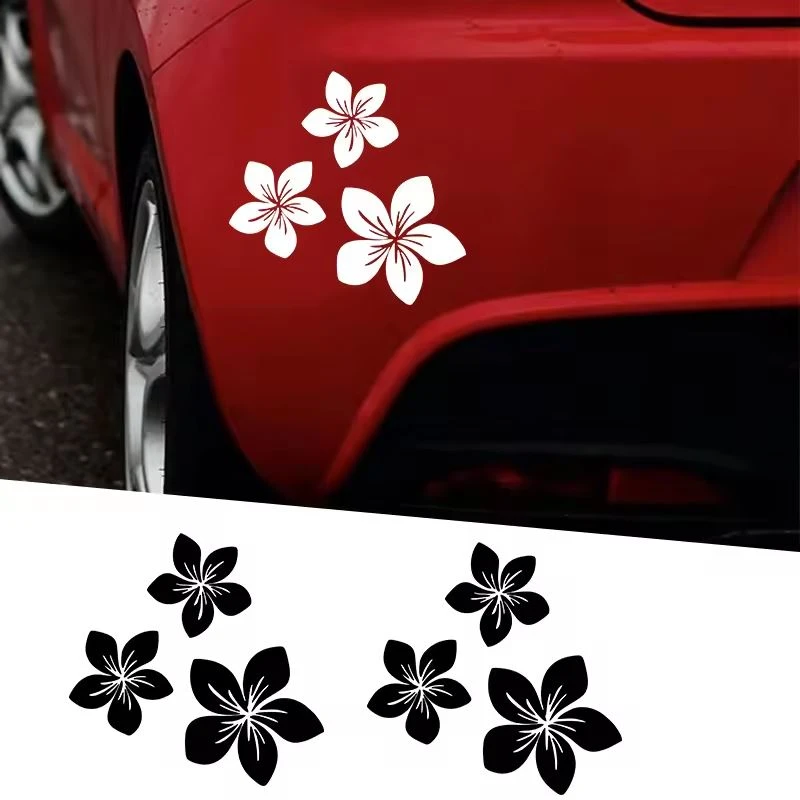 Pretty Flower Graphics Car Stickers