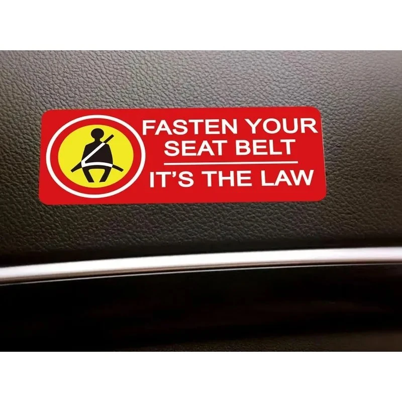 Fasten Your Seat Belt Sticker