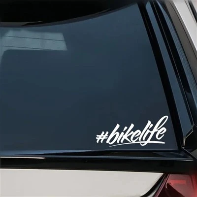 #Bikelife Car Stickers Decals
