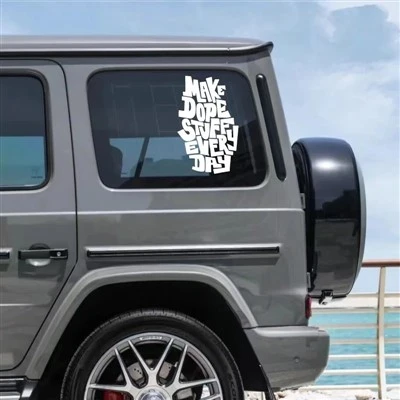 “MAke Dope Stuff Every DAy”Stickers