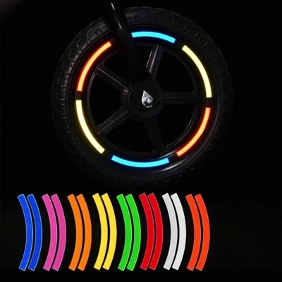 Reflective Tire Sticker Safety Sticker Color Kids