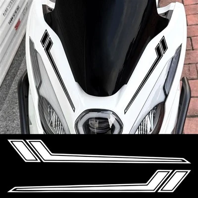 1 Pair Side Strip Motorcycle Stickers