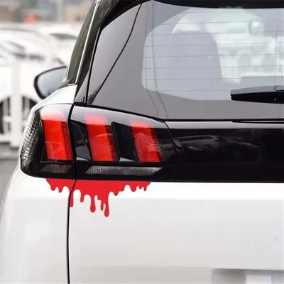 Red Blood Drips Stickers