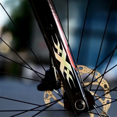 2 Waterproof Mountain Bike Stickers