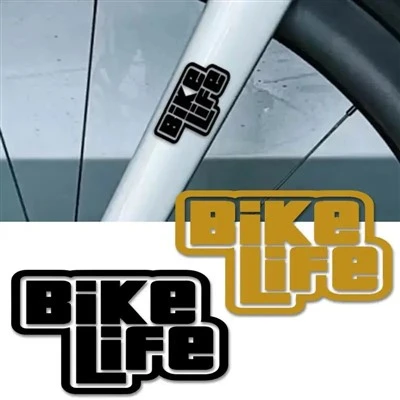 Motorcycle Fun Bicycle Helmet Stickers