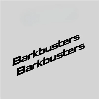 2PCS Barkbusters Motorcycle Stickers Waterproof