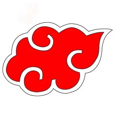 Ninja Akatsuki Sign Vinyl Car Sticker