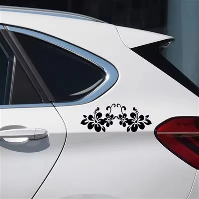 Flower Stickers Car Door Window Sticker