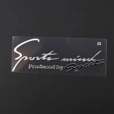 3d Metal Embossed Nickel Car Sticker