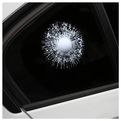 3D Tennis Vinyl Car Adhesive Sticker