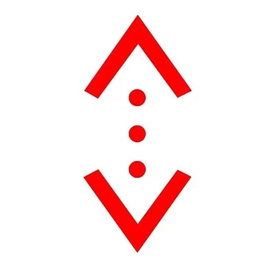 Car Sticker Arrow Dot Car Sticker
