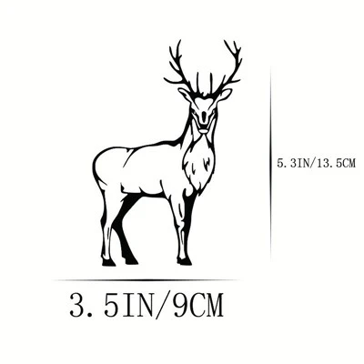 Vinyl Decal Deer Hunting Car Sticker