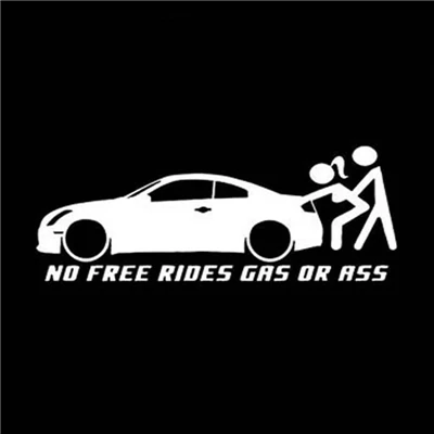 Ass Or Gas Jdm Car Window Decal