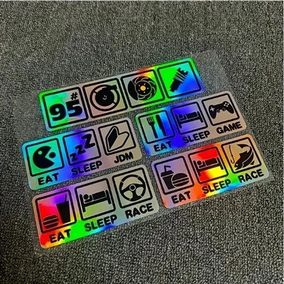 5PCS/SET JDM - Style Car Sticker Set