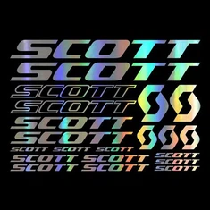Stickers Sheet For Scott Bike Frame