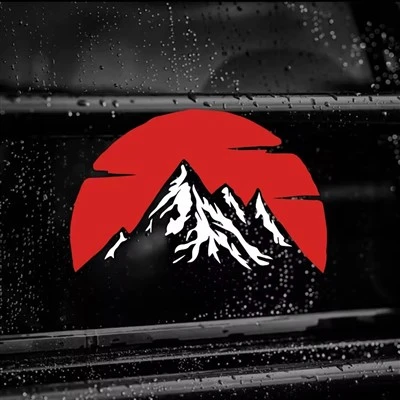 JDM Modified Decorative Sun Sticker
